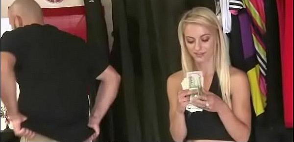  Cute sexy student trades sex for some extra cash 14